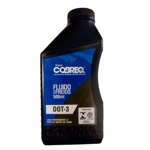 Fluído para Freio Dot-3 500ml - Cobreq RCLF00021