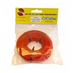 Fio de Nylon 2,6mm Quadrado 100g aprox 13m - Agro Max Power PM 036