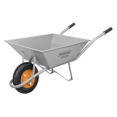 Carrinho de Mão Caçamba Extraforte Metálica Cinza 65 L e Pneu com Câmara - Tramontina 77714435