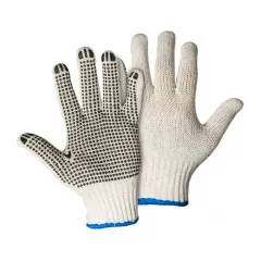 Luva de Malha Tricotada Algodão Pigmentada 4 Fios - Proteplus PPM01
