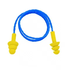 Protetor Auditivo Tipo Plug de Copolímero com Cordão - Delta Plus WPS0150