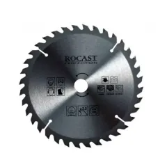 Serra Circular com Pastilha de Metal Duro para Madeira 4,3/8” x 24 Furo 20MM - Rocast 35,0007