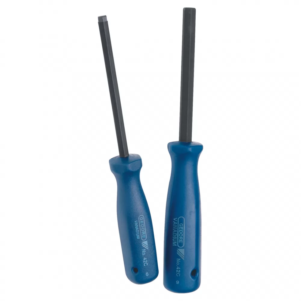 Chave Allen Hexagonal com Cabo Reto 06 MM - Gedore 012406