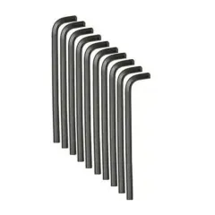 Jogo de Chaves Allen Hexagonais Longas Tipo L 3MM à 14MM com 10 peças - Gedore 012305 Jogo de Chaves Allen Hexagonais Longas Tipo L 3MM à 14MM com 10 peças - Gedore 012305