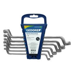 Jogo de Chaves Estrela com 8 Peças 6 x 7 MM a 20 x 22 MM - Gedore 003603