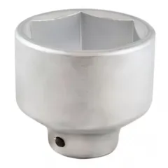 Soquete Sextavado Curto 80 MM Encaixe de 1 Soquete Sextavado Curto 80 MM Encaixe de 1
