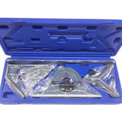 Jogo de Esquadros Combinado 4 Peças 300 MM - Zaas 11,0001