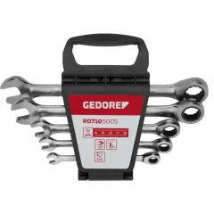 Jogo de Chaves Combinadas com Catraca 8 á 19 MM - Gedore Red 3300850