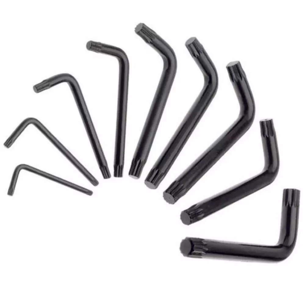 Jogo de Chaves Multidentadas XZN Tipo L 5MM a 18MM - Gedore 012710