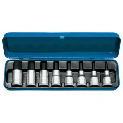 Jogo de Chaves Soquete Hexagonal 9 Peças 3/16 Jogo de Chaves Soquete Hexagonal 9 Peças 3/16