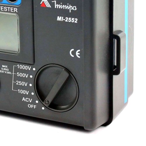 Megômetro 1000V - Minipa MI-2552 