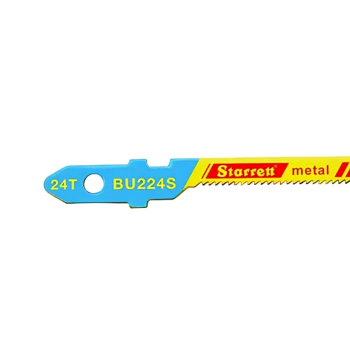 Lâmina de Serra Tico-Tico Bi-Metal com Encaixe Unificado 51 mm 24 Dentes - Starrett BU224S/20