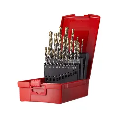 Jogo de Brocas Ponta de Titânio 24 Peças 1 a 10,5 MM - Dormer A095200