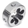 Cossinete Manual em Aço Rápido de Rosca Métrica Fina MF10 Passo 1,25 - Rocast 13,0026
