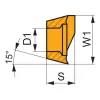 Inserto de Fresamento Face Única Paralelogramo 85° - Dormer Pramet ADMX 11T308SR-M:M8330