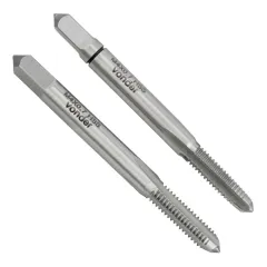 Jogo Macho Manual de Aço Rápido Rosca MA M4 x 0,70 mm com 2 Peças - Vonder 53.63.204.000