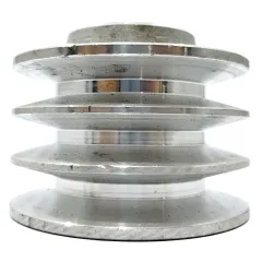 Polia de Alumínio para Transmissão em V 3 Canais Tipo A 80mm - Alucal PAL80A3 Polia de Alumínio para Transmissão em V 3 Canais Tipo A 80mm - Alucal PAL80A3
