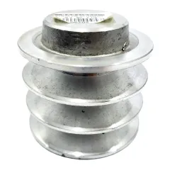 Polia de Alumínio para Transmissão em V 3 Canais Tipo B 80mm - Mademil PAL80B3 Polia de Alumínio para Transmissão em V 3 Canais Tipo B 80mm - Mademil PAL80B3