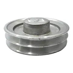 Polia de Alumínio para Transmissão em V 2 Canais Tipo A 140mm - Alucal PAL140A2 Polia de Alumínio para Transmissão em V 2 Canais Tipo A 140mm - Alucal PAL140A2