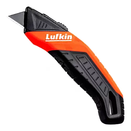 Estilete Auto Retrátil de Segurança com Lâmina Trapezoidal 18 mm - Lufkin ETS001L