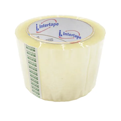 Fita Adesiva Transparente de Empacotamento para Uso Geral 70 mm x 100 m - Intertape 3006215 Fita Adesiva Transparente de Empacotamento para Uso Geral 70 mm x 100 m - Intertape 3006215