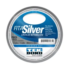 Fita Silver Prata 48MM x 25M - Tekbond 21181048600
