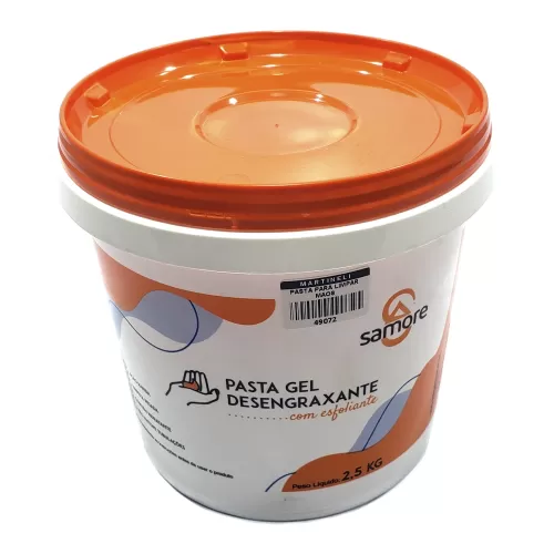 Pasta em Gel Desengraxante para as Mãos com Esfoliante 2,5Kg - Samore 154