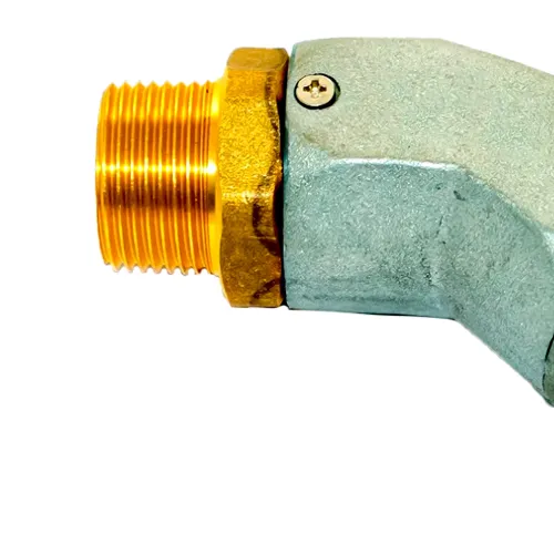 Conexão Giratória 360° Alumínio Tipo Z para Combustível 1 Conexão Giratória 360° Alumínio Tipo Z para Combustível 1