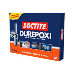 Massa Epoxi Cimento Cinza 250 g - Loctite Durepoxi 2087062