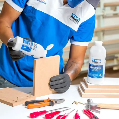 Cola Branca PVA Extra 500G - Tekbond 22401002301 Cola Branca PVA Extra 500G - Tekbond 22401002301