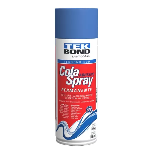 Cola Spray Permanente 305G 500ML - Tekbond 21583006100