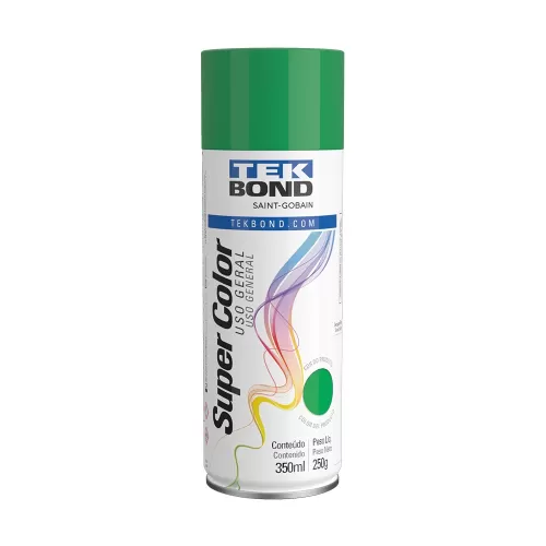 Tinta Spray Verde Uso Geral 250G 350ML - Tekbond 23161006900
