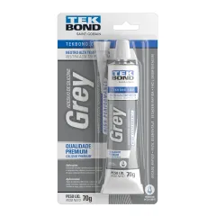 Adesivo de Silicone Neutro de Alta Performance Oximico Cinza 85G - Tekbond 22108502400