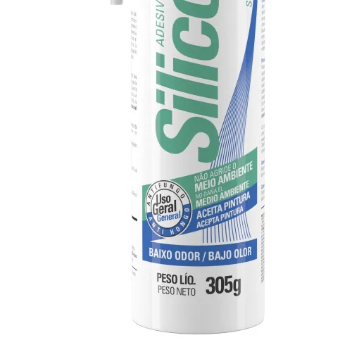 Adesivo de Silicone a Base D'água 280g Branco - Tekbond 22141001000