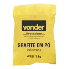 Grafite em Pó em Cartela 1 kg - Vonder 51.99.100.000