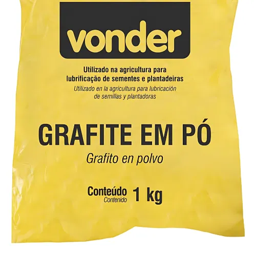 Grafite em Pó em Cartela 1 kg - Vonder 51.99.100.000 Grafite em Pó em Cartela 1 kg - Vonder 51.99.100.000