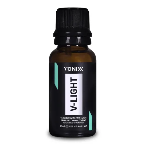 Vitrificador e Recuperador de Faróis Amarelados V-Light 20ml - Vonixx 2018002 Vitrificador e Recuperador de Faróis Amarelados V-Light 20ml - Vonixx 2018002