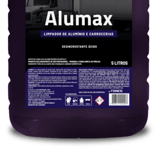 Desincrustante Ácido Concentrado Alumax 5L - Vintex 2008005