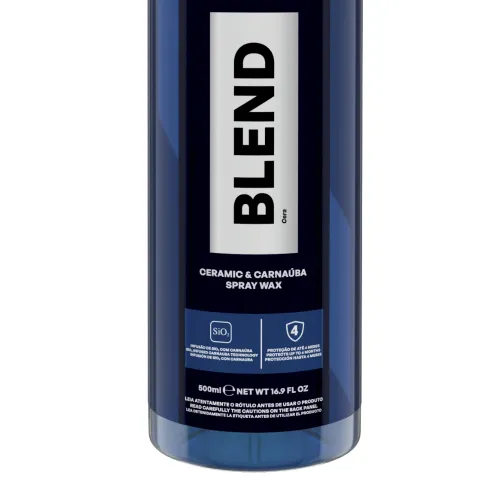 Cera Líquida Automotivo com SiO2 e Carnaúba Blend Spray Wax 500ml - Vonixx 2026002