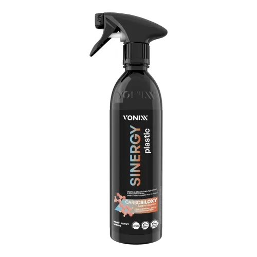 Coating Spray de Silitização Carbosiloxy para Plásticos Sinergy Plastic 500 ml - Vonixx 2009058 Coating Spray de Silitização Carbosiloxy para Plásticos Sinergy Plastic 500 ml - Vonixx 2009058