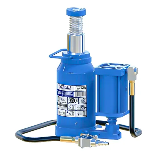 Macaco Hidropneumático tipo Garrafa 15 Toneladas - Bovenau MTP 15800 Macaco Hidropneumático tipo Garrafa 15 Toneladas - Bovenau MTP 15800