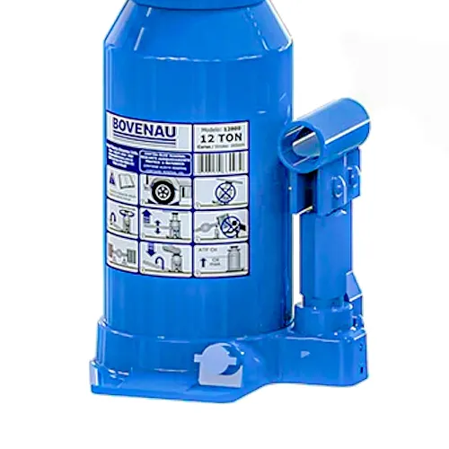 Macaco Hidráulico tipo Garrafa 12 Toneladas Volvo - Bovenau MT12 12800 Macaco Hidráulico tipo Garrafa 12 Toneladas Volvo - Bovenau MT12 12800