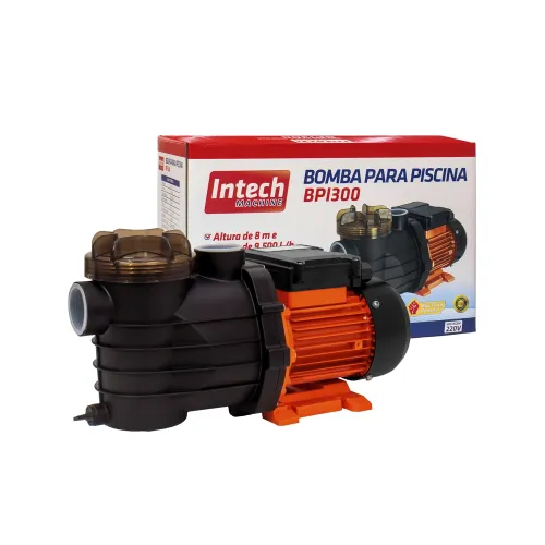 Bomba D'aguá para Piscina 0,3 HP 127 V - Intech Machine BPI300