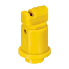 Ponta de Pulverização com Indução de Ar para Jato Plano 110º em Polímero - Teejet TTI11002-VP Amarelo