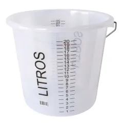 Balde Graduado de Polietileno 20L - Bremen 0006681