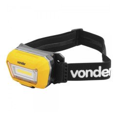 Lanterna de LED para Cabeça Recarregável LED e COB LCV 300 - Vonder 80.75.003.300