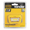 Lanterna de LED para Cabeça Recarregável LED e COB LCV 300 - Vonder 80.75.003.300