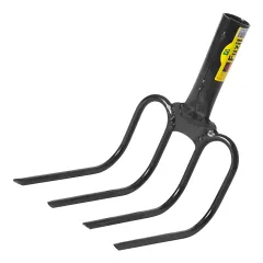 Forcado Gadanho Curvo 4 Dentes Sem Cabo - Fuzil 33144