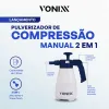 Pulverizador de Compressão Manual Spray e Foam 2 Litros - Vonixx 2050502