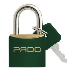 Cadeado em Latão Verde 30 MM - Pado 51016404